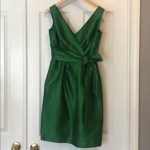 Alfred Sung Green Bridesmaid Dress